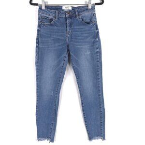 PISTOLA Cotton‎ Rayon Blend Jeans Raw Hem P6738MTW-LMT Size 27